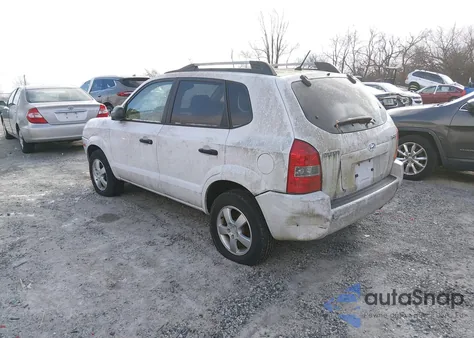 2007 Hyundai Tucson Gls from USA, damaged, VIN KM8JM12B77U525634